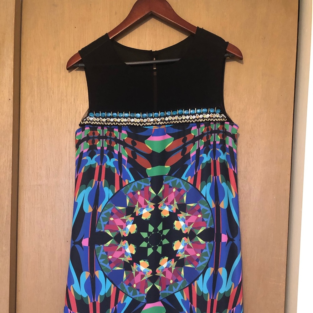 Boutique Black Mesh/Multi Midi